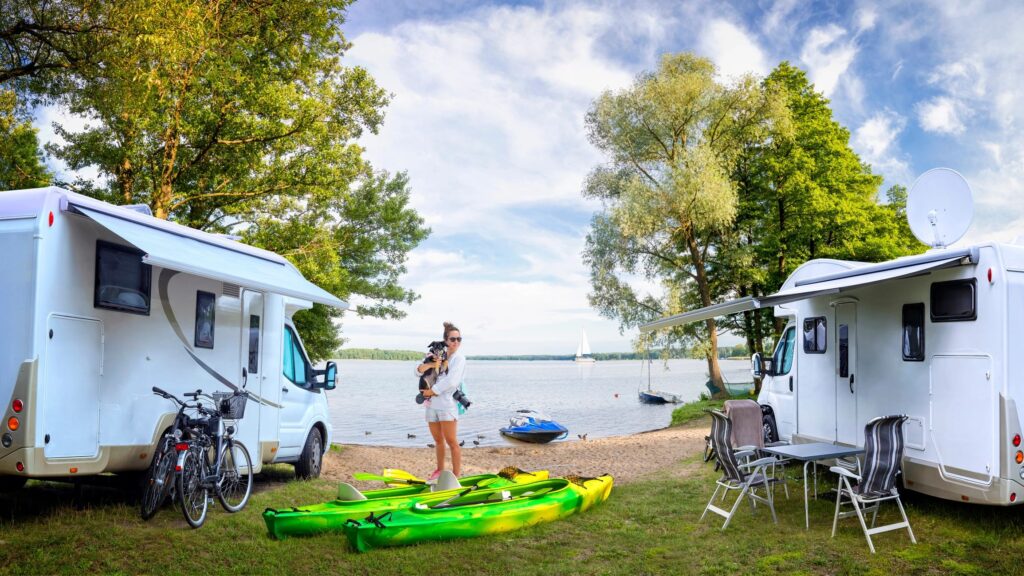 RV park boating